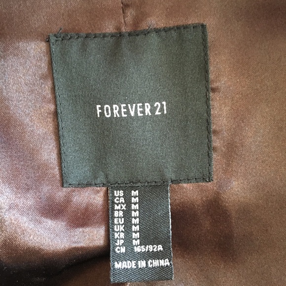 Forever21 furry jacket - Picture 3 of 6